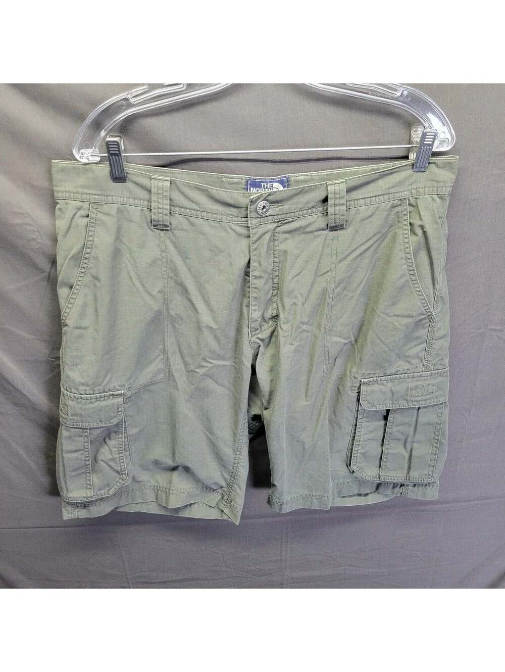 North Face Shorts Mens 36 Reg Brown Cargo Hike Hiking Outdoors Camping Fishing